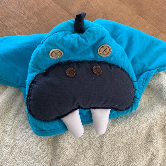 2/$10 3 SPROUTS Baby toddler walrus hooded bath towel - Picture 4 of 5